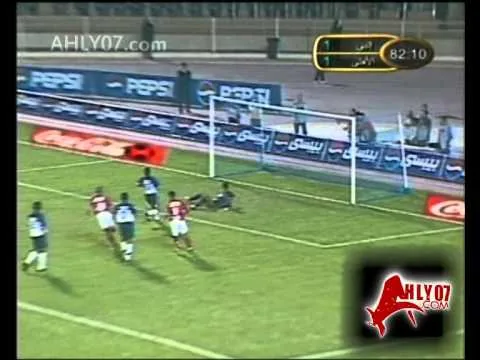 الأسبوع التاسع هدف الاهلي الثاني والفوز على انبي أحرزه اسامه حسني 2004ـ2005