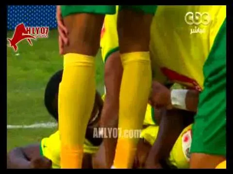 الجونة يتقدم على الاهلي بهدف نظيف