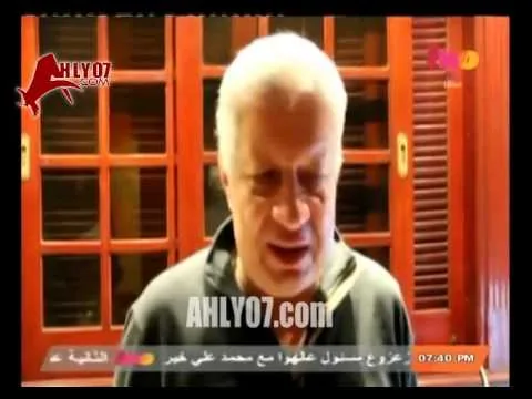 مرتضى منصور قلبي وروحي وتاييدي لمحمود طاهر 