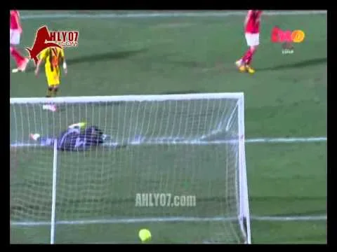 هدف الاهلي الأول في المقاولون العرب 0 رامي ربيعة عالمي