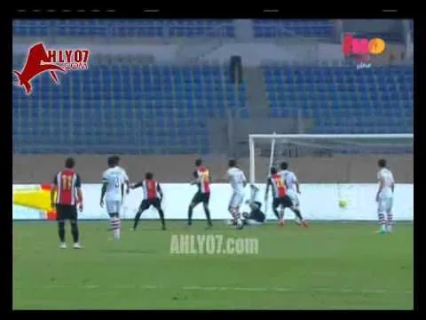 اهداف الشوط الاول الزمالك 1 الجيش 1