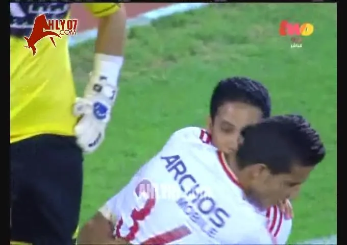 هدف الزمالك الثاني في فريق المنيا 