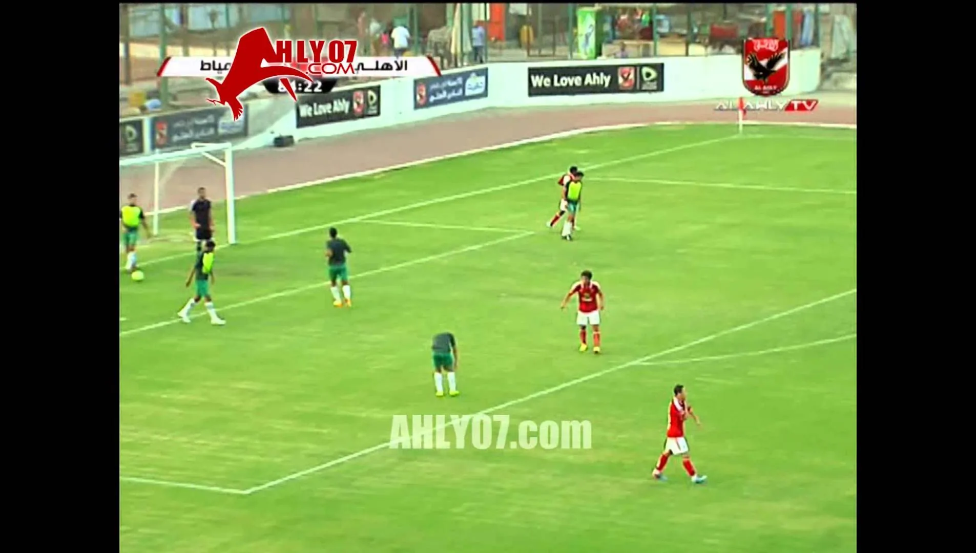 هدف الأهلي الرابع في دمياط وديا ـ كريم بامبو