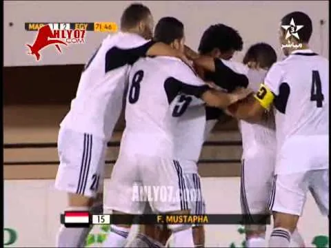 مصر الاوليمبي 2 المغرب 1 وديا 6 سبتمبر 2015 