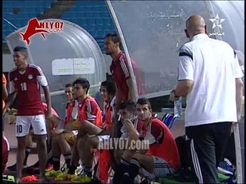 هدف منتخب مصر الاوليمبي الثالث وديا في المغرب مقابل ثلاثة 