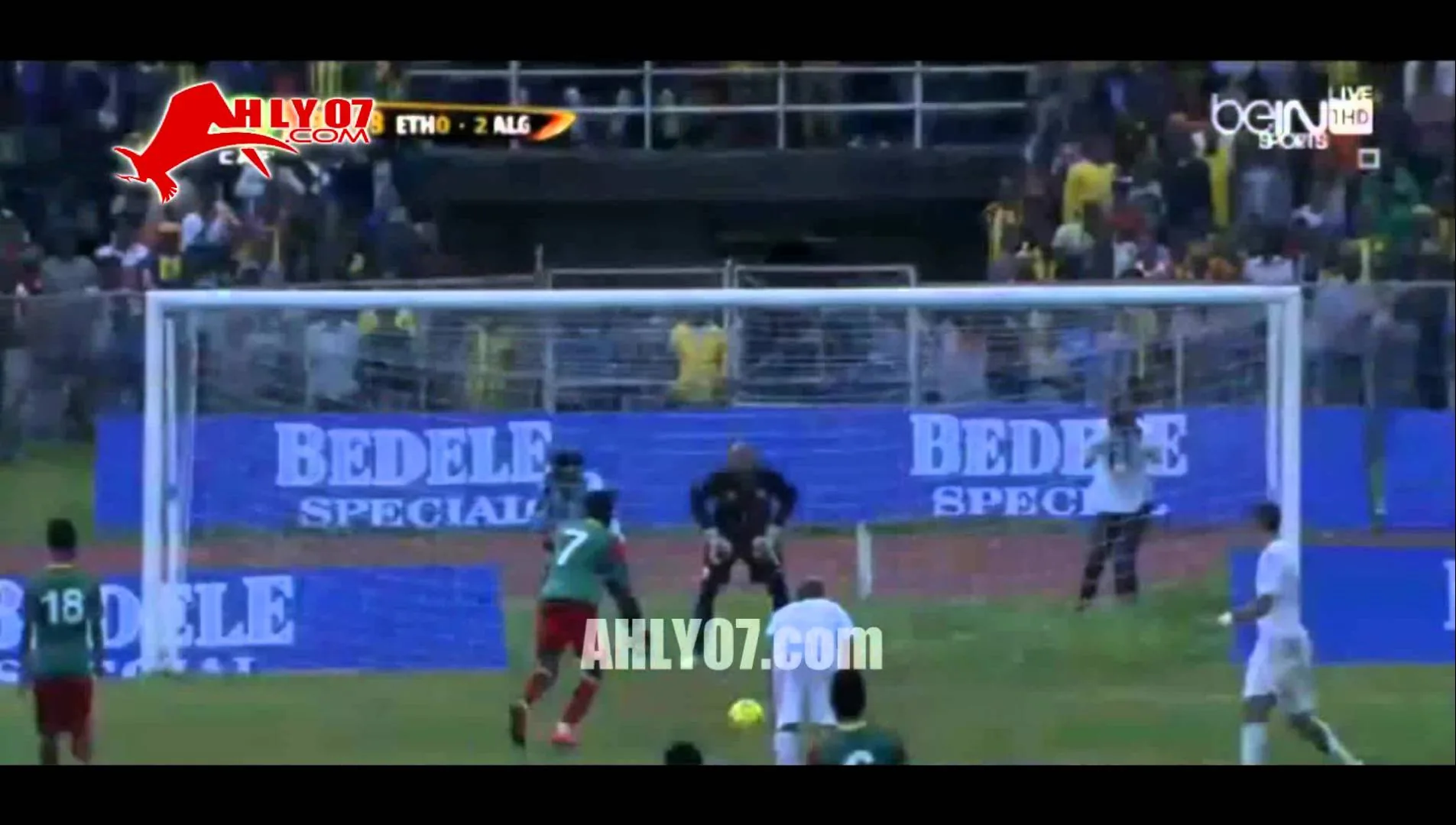 هدف صلاح الدين سعيد مع منتخب اثيوبيا في الجزائر