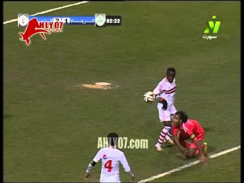 ركلة جزاء غير محتسبة للرجاء امام الزمالك