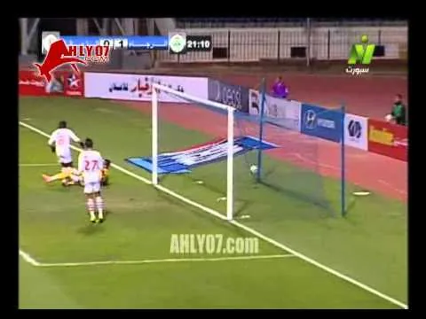 هدف الرجاء الأول في الزمالك مقابل 0 الدوري المصري 23 نوفمبر 2014