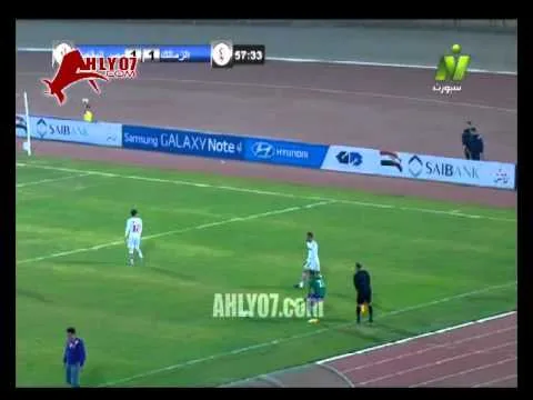 هدف مصر المقاصة الأول في الزمالك مقابل 1