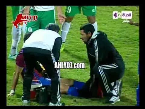 فيديو ـ لذوي القلوب القوية اصابة بشعة للاعب بتروجيت