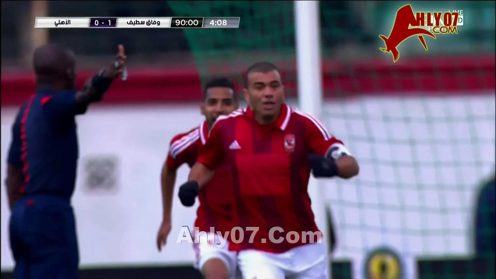 هدف الأهلي الأول في وفاق سطيف في السوبر الافريقي 2015 عماد متعب