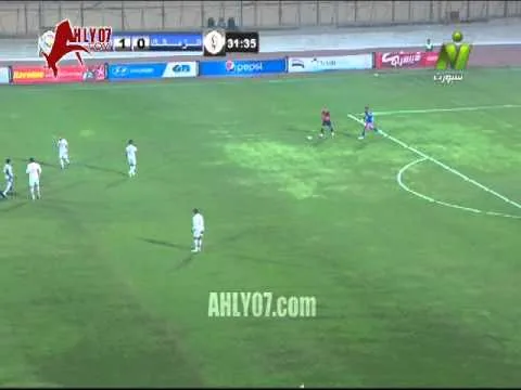 تسلل فضيحه في مباراة الزمالك والنصر 2 فبراير 2015 دوري