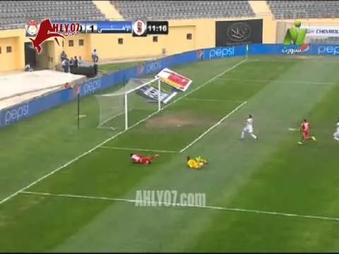 هدف الأهلي الأول في الرجاء مقابل 0 أحرزه بيتر ايبي في 31 مارس 2015