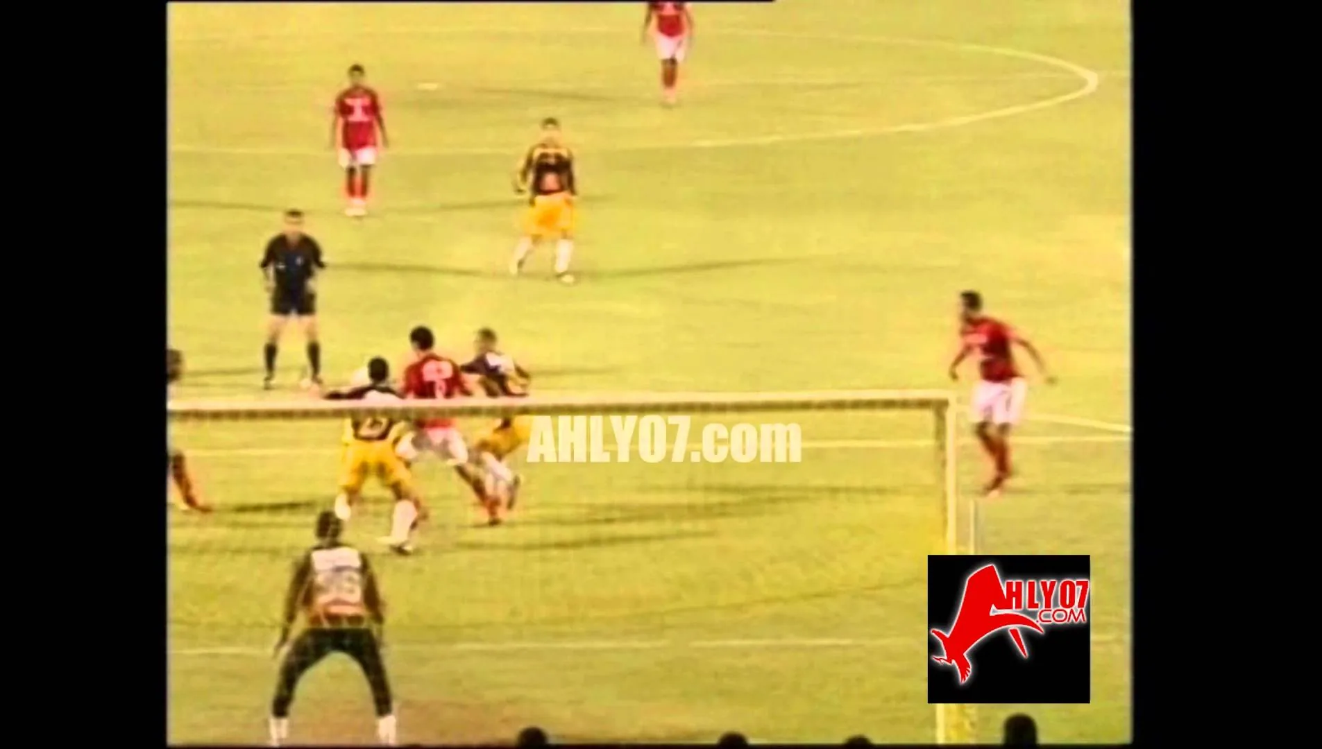 هدف الأهلي الأول في الألومنيوم أحرزه عماد النحاس في 24 مارس 2006 
