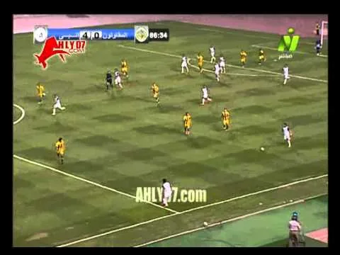 هدف كوميدي لانبي في شباك المقاولون العرب 5 مايو 2015