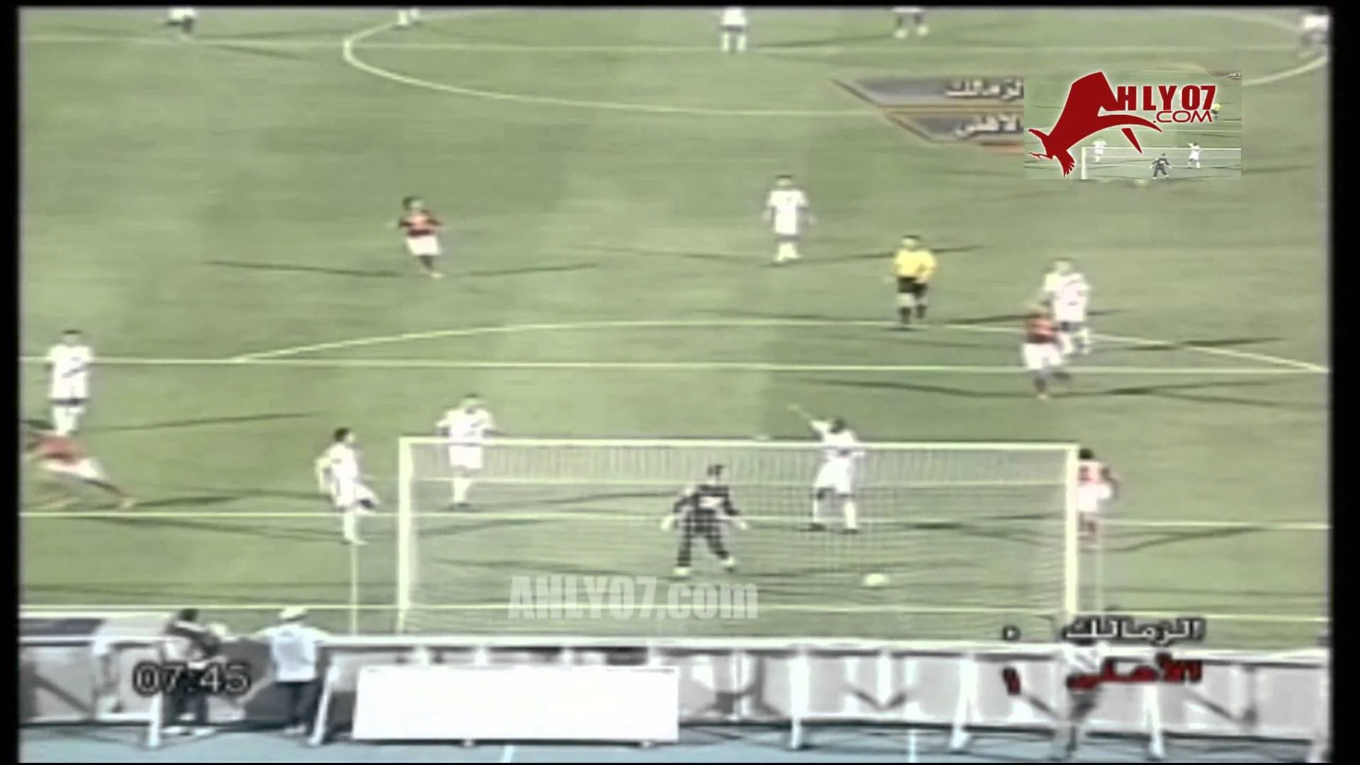 أهداف لقاء الأهلي 2 الزمالك 0 أحرزهم متعب وتريكة في 14 مايو 2006