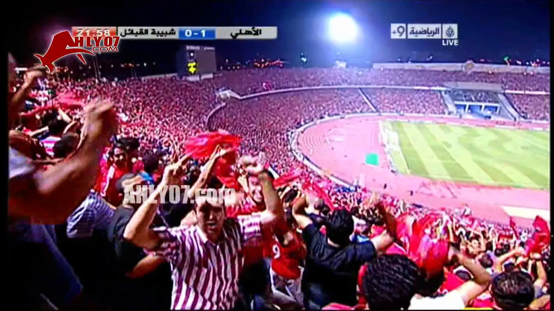 هدف الأهلي الاول في شبيبة القبائل مقابل 0 لجدو في 29 أغسطس 2010