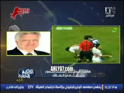مرتضى  يفتح النار على عصام عبد الفتاح ويتهمه بالعماله لقطر وسته موزه ومؤامرة سياسية ضد الزمالك والحنفي بلطجي