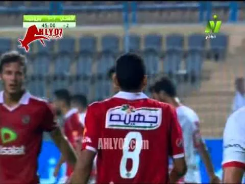 تسلل وهمي على لاعب الأهلي امام بتروجيت في قبل نهائي كأس مصر 16 سبتمبر 2015