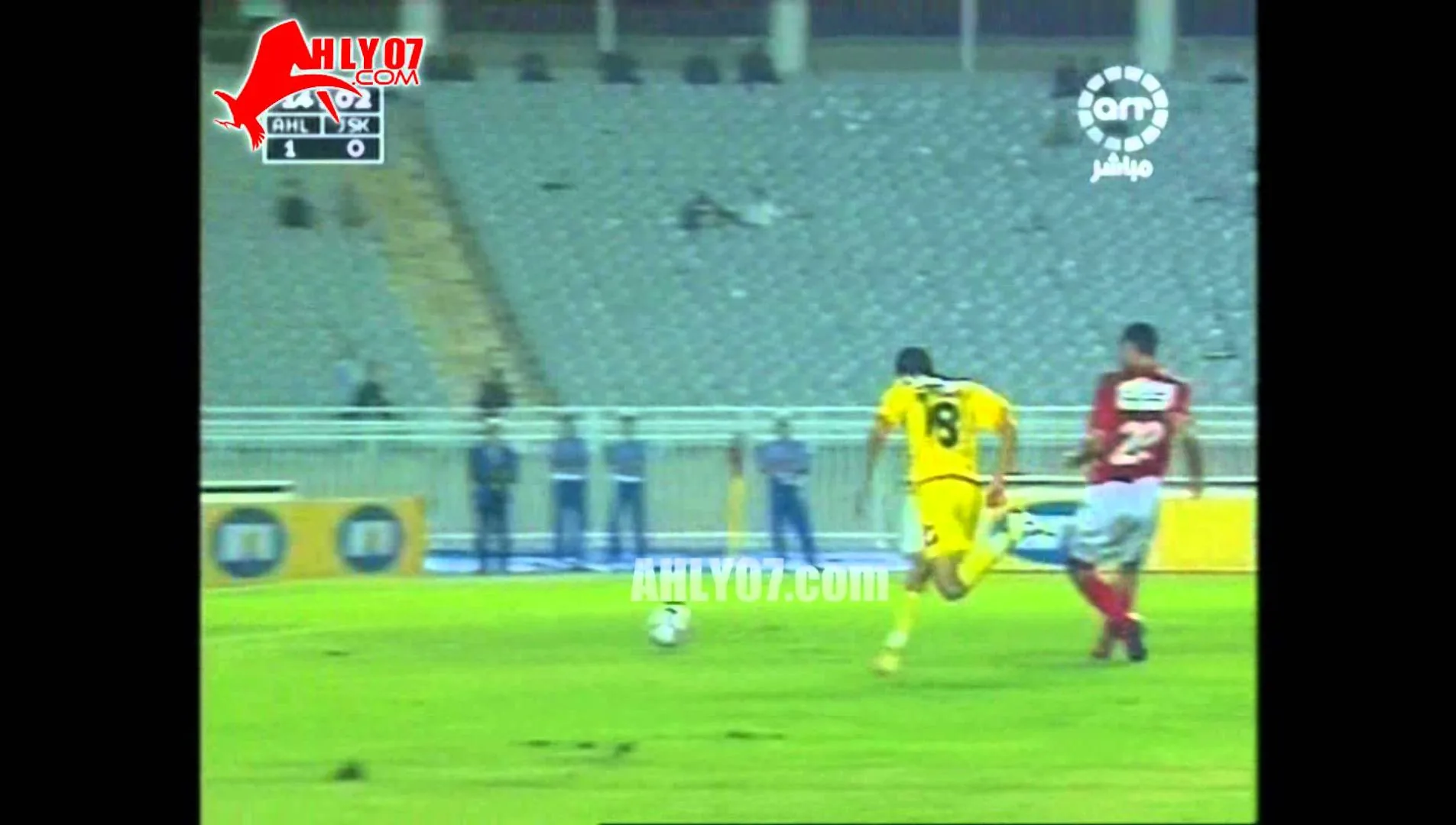 هدف الأهلي الأول في شبيبة القبائل مقابل 0 أبو تريكة افريقيا 17 سبتمبر 2006