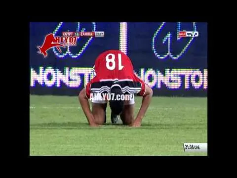 هدف منتخب مصر الأول في زامبيا مقابل 0 كوكا وديا 11 اكتوبر 2015