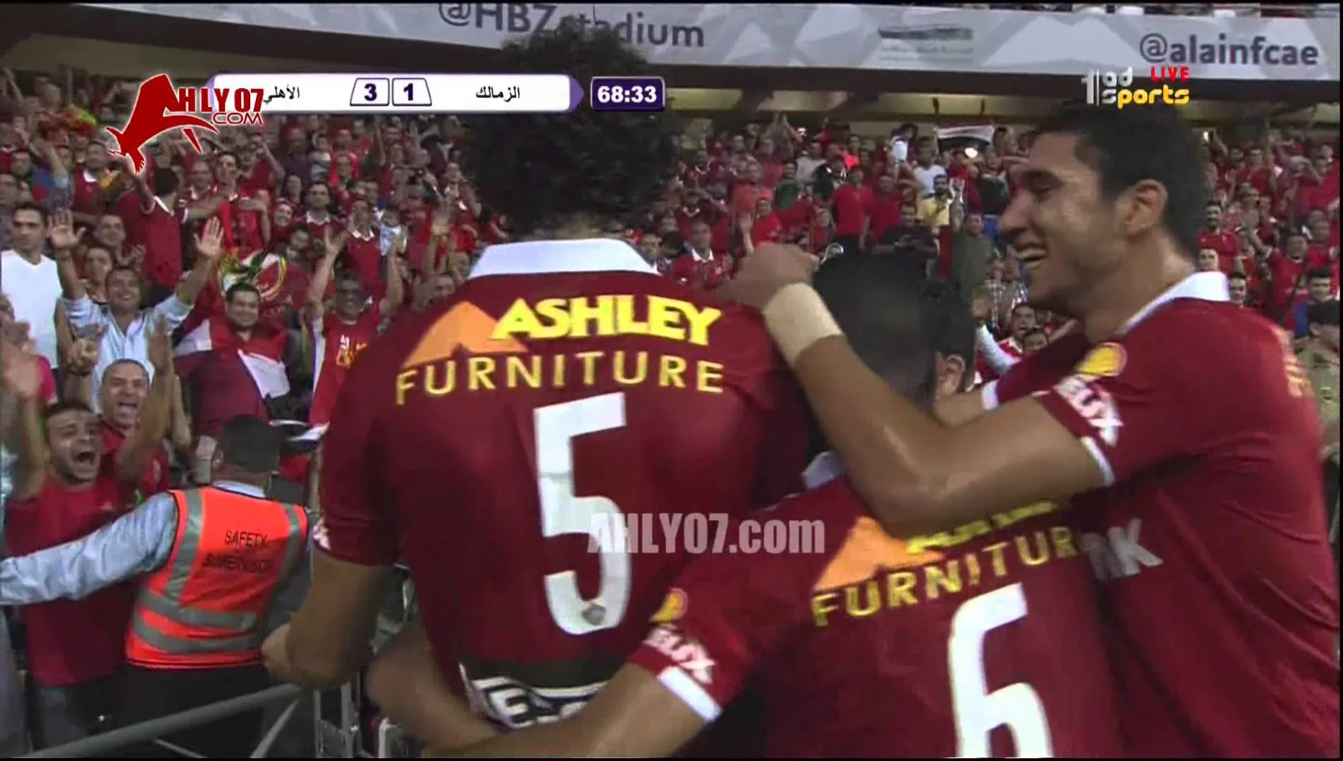 HD هدف الأهلي الثالث في الزمالك مقابل 1 مؤمن زكريا السوبر المصري 15 اكتوبر 2015