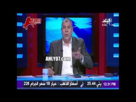 شاهد وصلة مرمطة  من شوبير لمدحت شلبي ووصفه بالمسعور