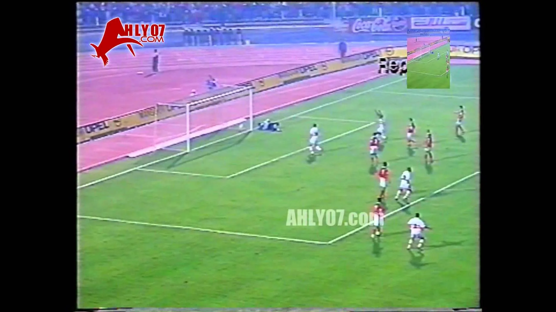 أهداف الأهلي 2 الزمالك 1 حسام وابراهيم حسن الدوري 8 نوفمبر 1998
