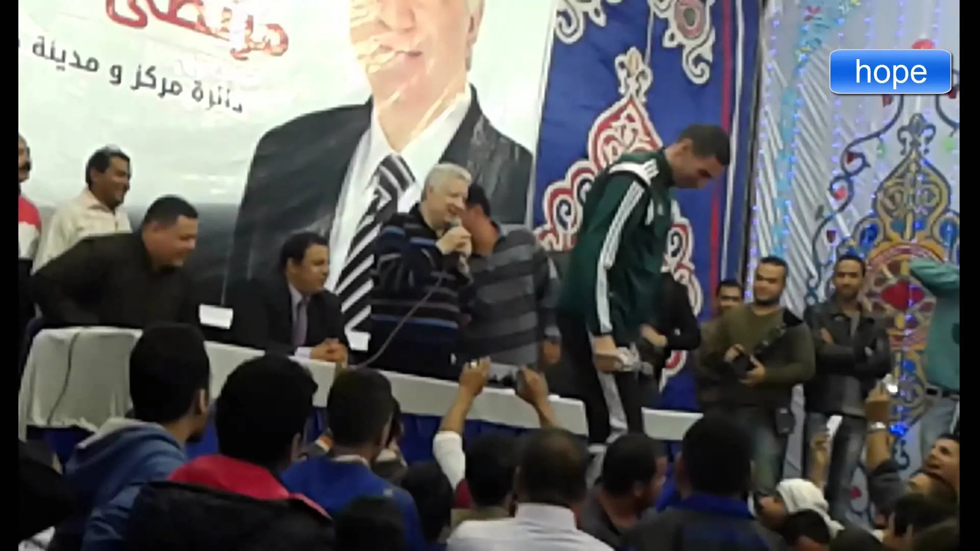 شاهد فضيحة الحكم جهاد جريشة ومساندته لمرتضى منصور في الانتخابات واعلان زمالكاويته