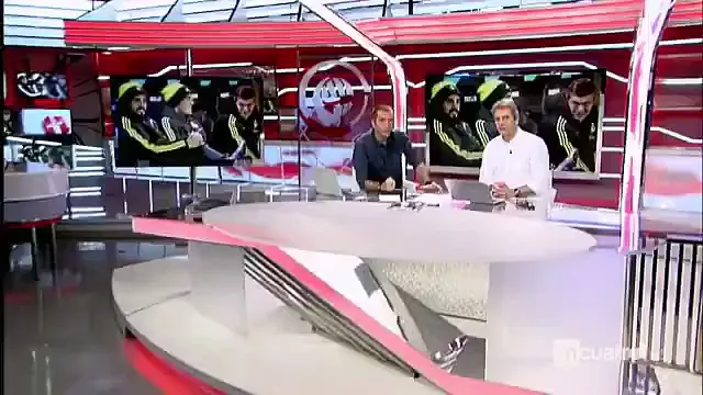 شاهد إيسكو ساخرآ من توني كروس.. إنت إيه اللي مقعدك هنا