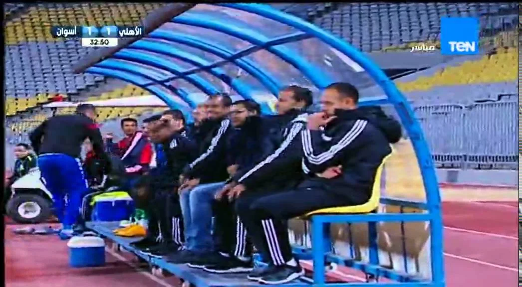 هدف اسوان الاول في الاهلي مقابل 1 لشكري نجيب