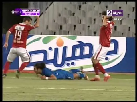 هدف  اتحاد الشرطة 3 الاهلي 6 الدوري 7 يناير 2016