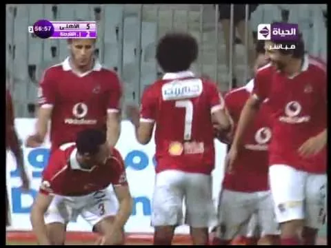 هدف الاهلي السادس في اتحاد الشرطة مقابل 2 رامي ربيعة الدوري 7 يناير 2016