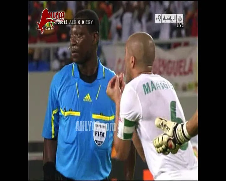 هدف منتخب مصر الأول في الجزائر مقابل 0 حسني عبد ربه أمم افريقيا 28 يناير 2010