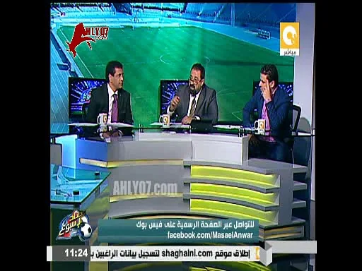 مسخرة شاهد مجدي عبد الغني يغسل خالد الغندور على الهواء ويتهمه بإفتعال المشاكل