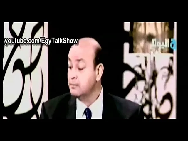 عمرو اديب لمرتضى منصور انت ارهابي وانا مكمل معاك للنهاية الناس قرفت منك