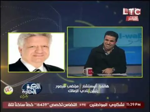 مرتضي منصور لمحمد الأمين : هعلقك علي بوابة مدينة الإنتاج الإعلامي