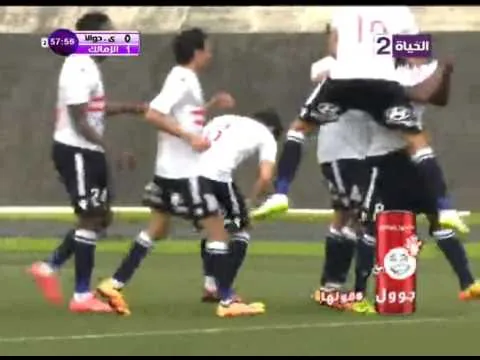 هدف الزمالك الأول في يونيون دوالا مقابل 0 دوري ابطال افريقيا