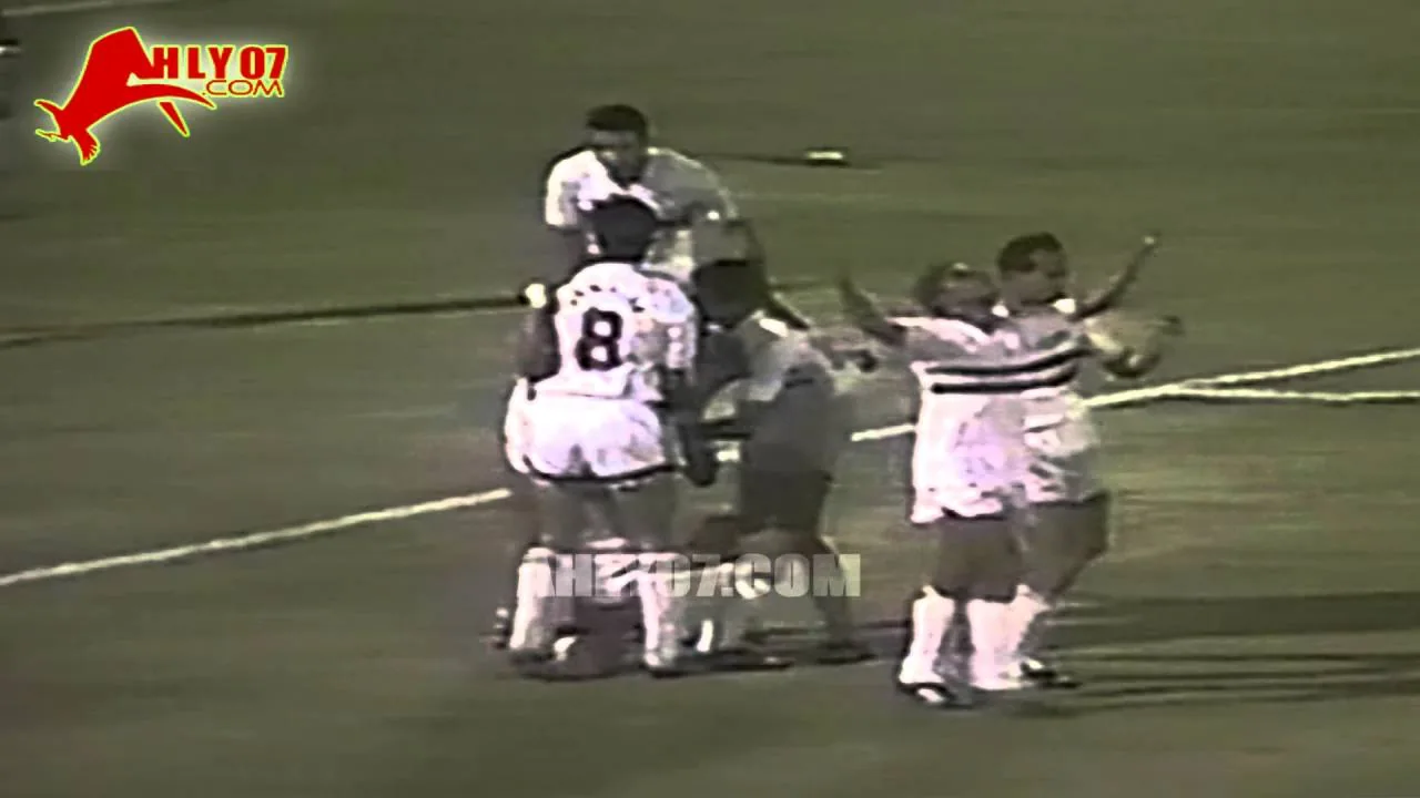 أهداف فوز الأهلي 2 مقابل 1 الزمالك دور الثمانية كأس مصر 28 إبريل 1989