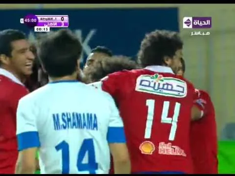 شاهد جميع أهداف الأهلي 5 الشرطة 3 مؤمن زكريا وفتحي وعمرو جمال الدوري 3 ابريل 2016