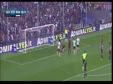 شاهد هدف محمد صلاح روما في جنوى الدوري الايطالي 2 مايو 2016