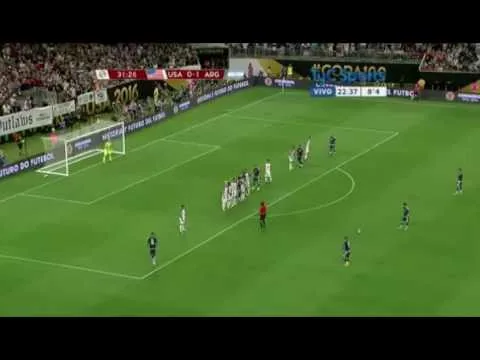 ميسي يحرز هدف خيالي لمنتخب الأرجنتين في مرمى أمريكا بكوبا أمريكا