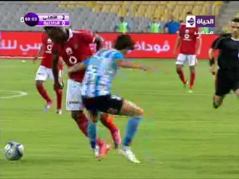 هدف الأهلي الثاني في الداخلية مقابل 0 ايفونا الدوري 9 يونيو 2016