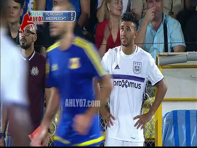 شاهد ملخص ظهور محمود حسن تريزجيه لأول مره في دوري أبطال اوروبا مع اندرلخت امام روستوف