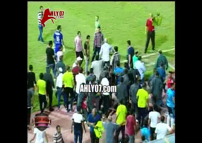 شاهد الفيديو والمشهد كاملا خنافة وبلطجة حسام حسن والتوأم عقب مباراة غزل المحلة حتى النهاية