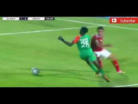هدف زيسكو الثاني في الأهلي مقابل 1 دوري ابطال افريقيا 12 اغسطس 2016