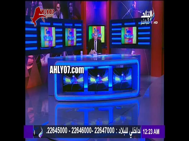 شاهد رئيس نادي يقوم بسباب مدحت شلبي على الهواء هزاز ورقاص وعيب على سنك