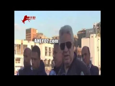 شاهد مرتضى منصور يهين أحمد حسن امام لاعبو الزمالك طريد الأهلي وانا هطلع *** امك ورد فعل محمد حلمي