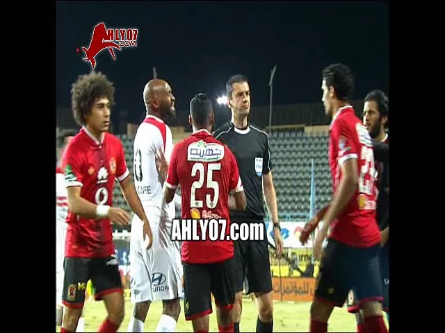 شاهد حصريا ما لم ينقله التلفزيون من خناقة شيكابالا مع البدري وبصوت الملعب وبكاميرات عالية الجودة