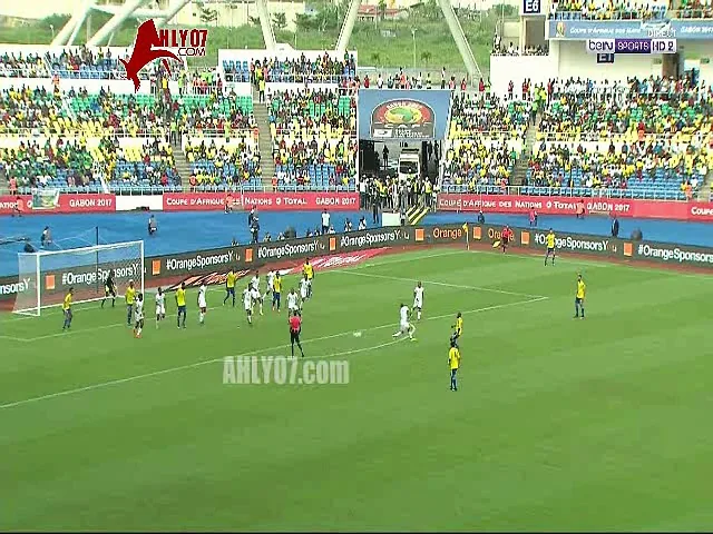 شاهد هدف أكثر من غريب وعجيب لبوركينا في الجابون من بداية الملعب لنهايته بلمسه واحدة أمم افريقيا 2017